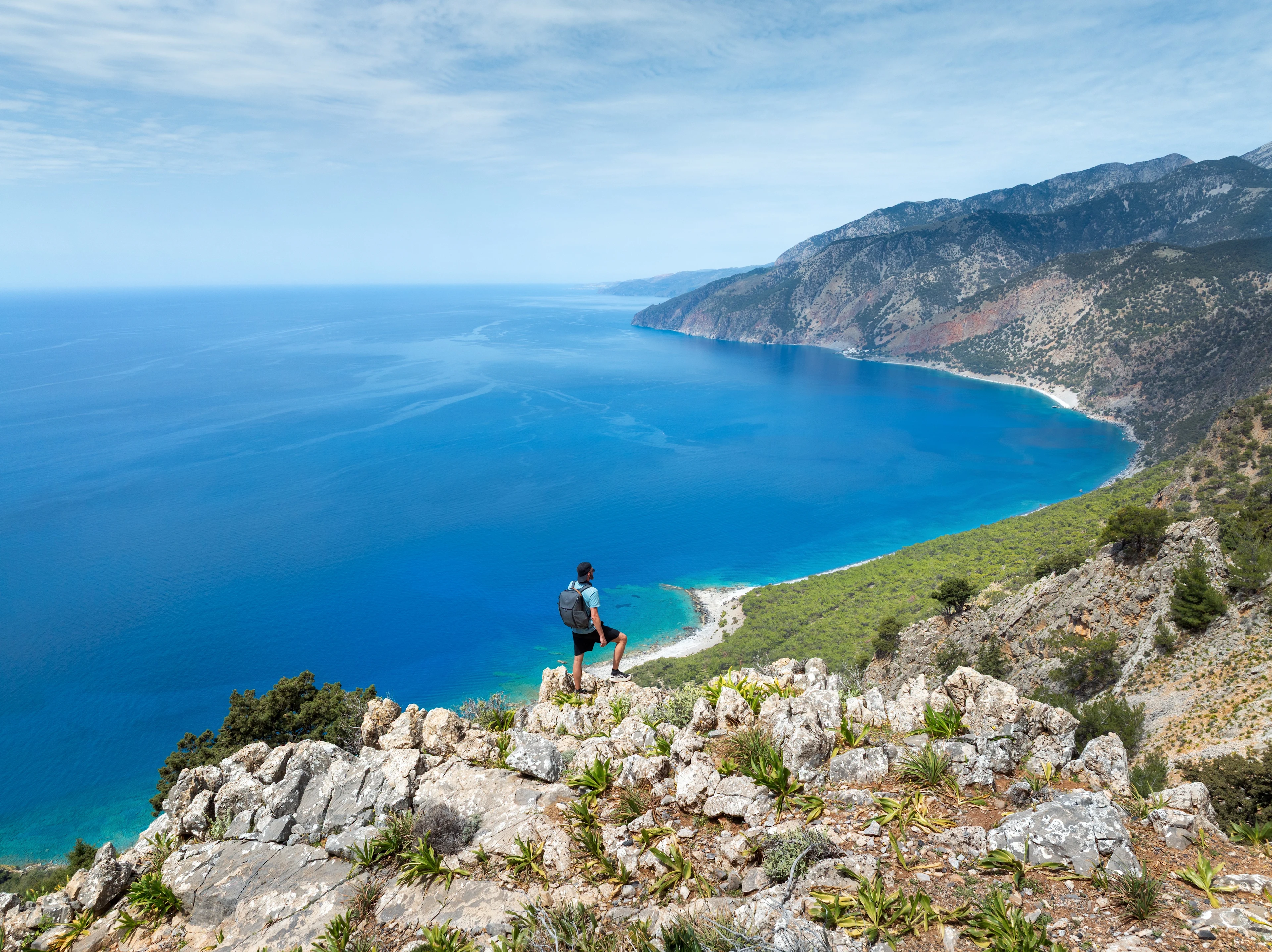 Vandring genom Samaria till Agia Roumeli