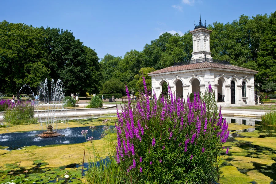 Kensington Gardens i London
