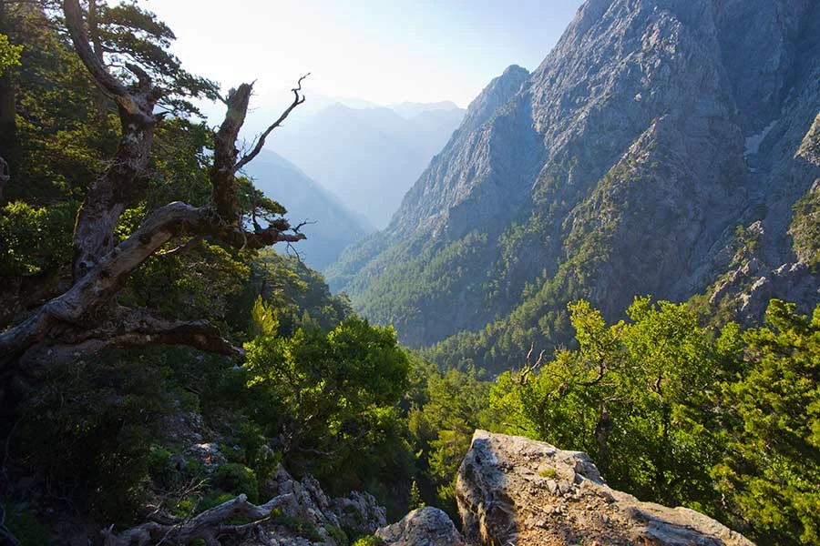 Samariakloof op Kreta