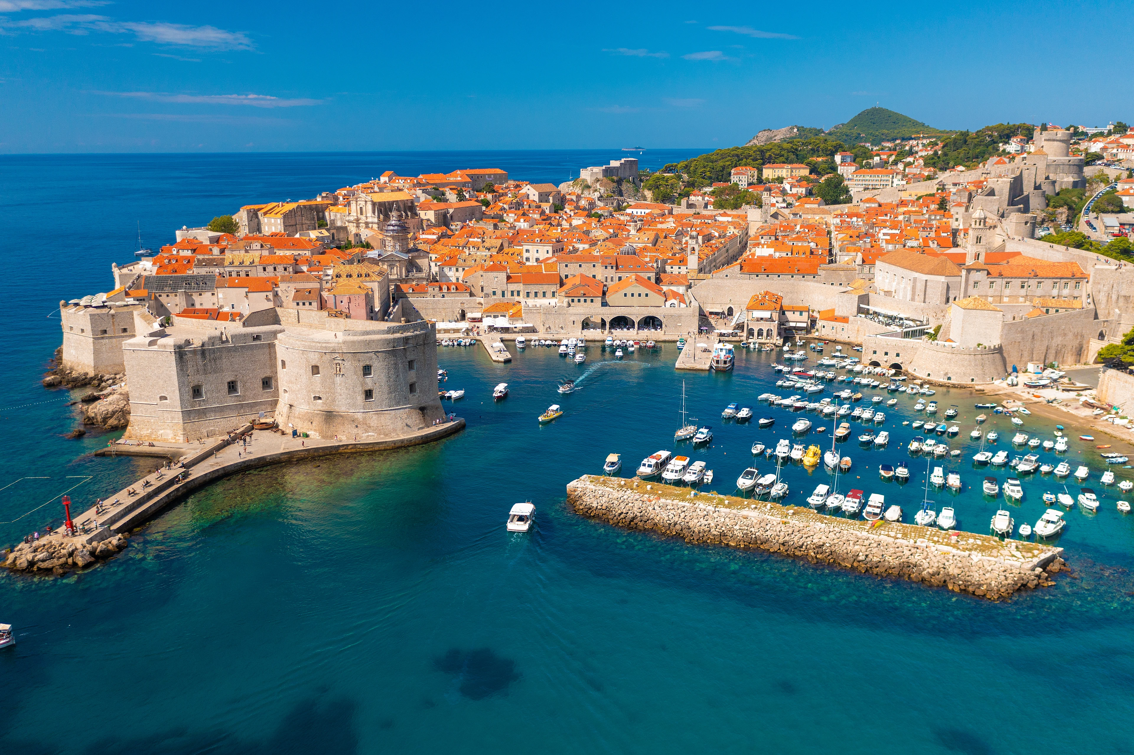 Utsikt över Dubrovnik