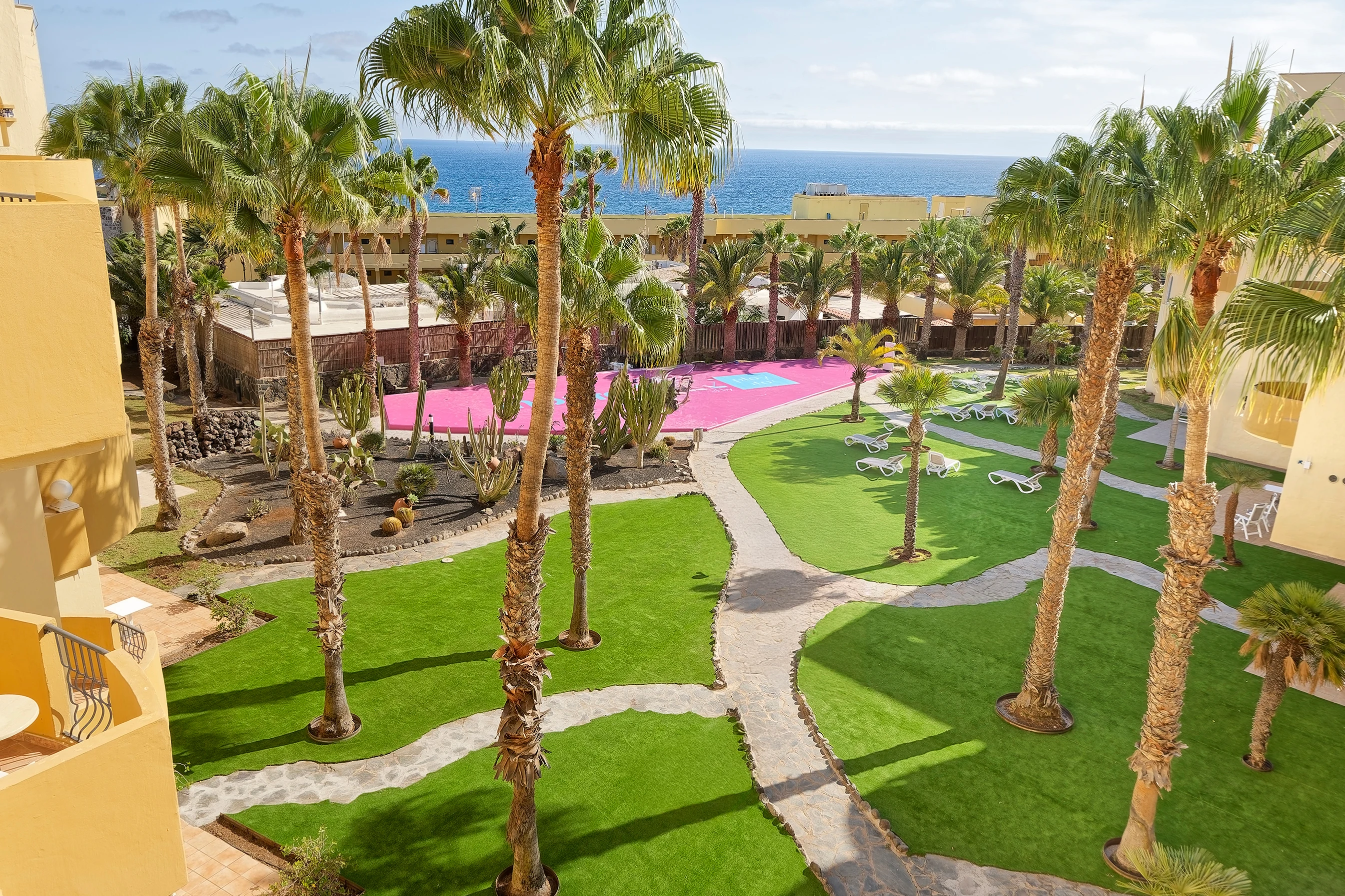 Trädgård på Monte Feliz