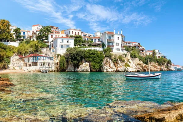 Utsikt över Skiathos