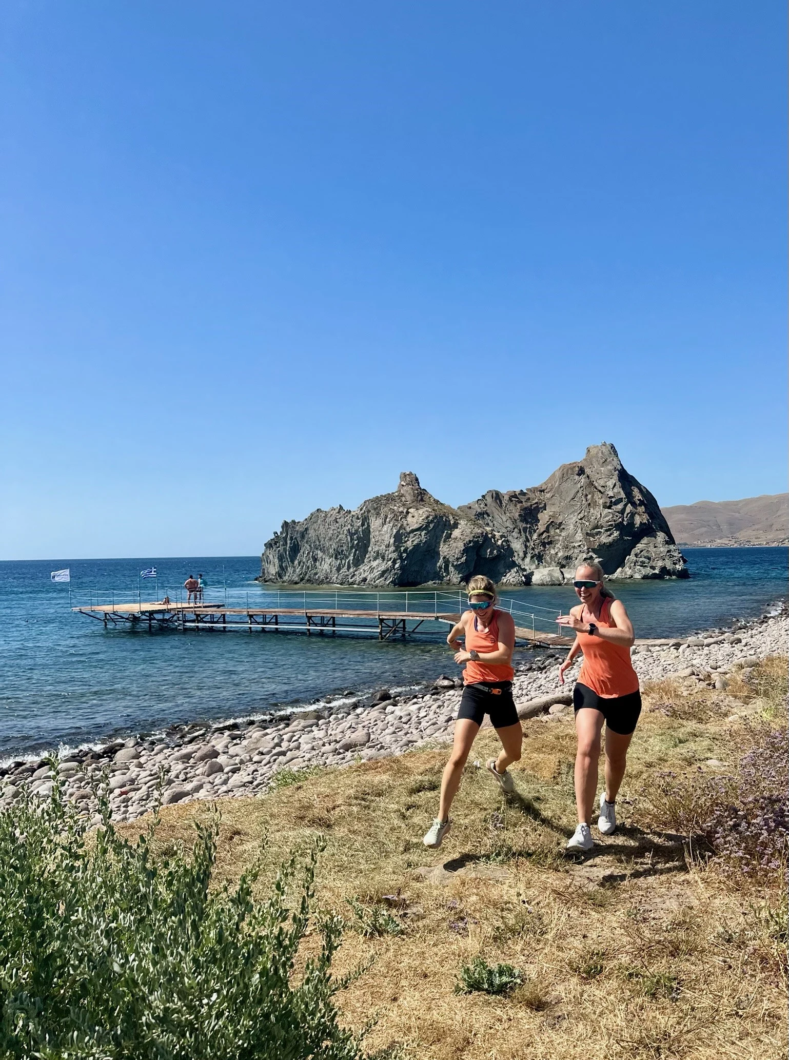 Hilde og malene på Limnos