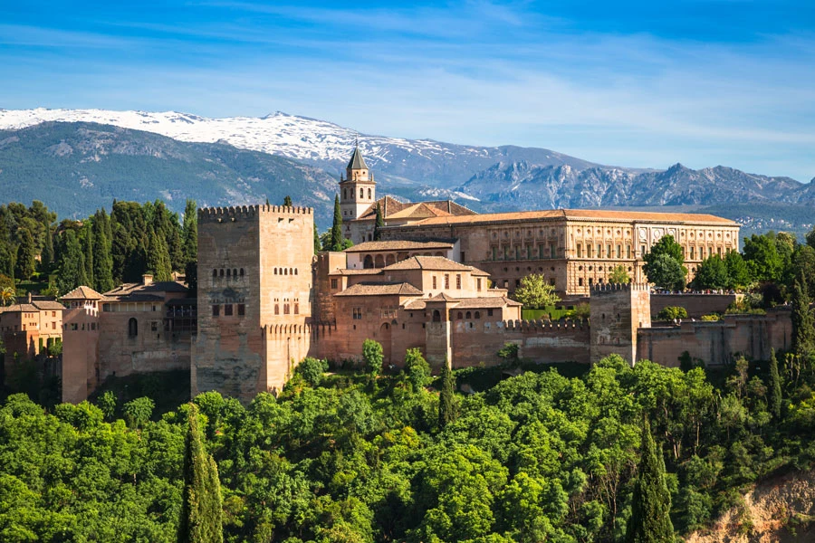 Het prachtige fort Alhambra