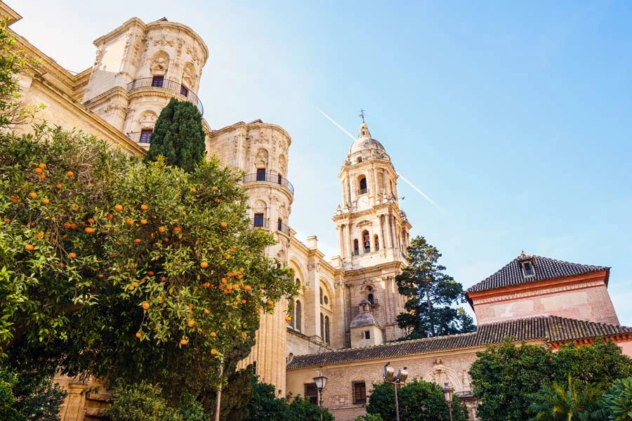 Een kerk in Málaga