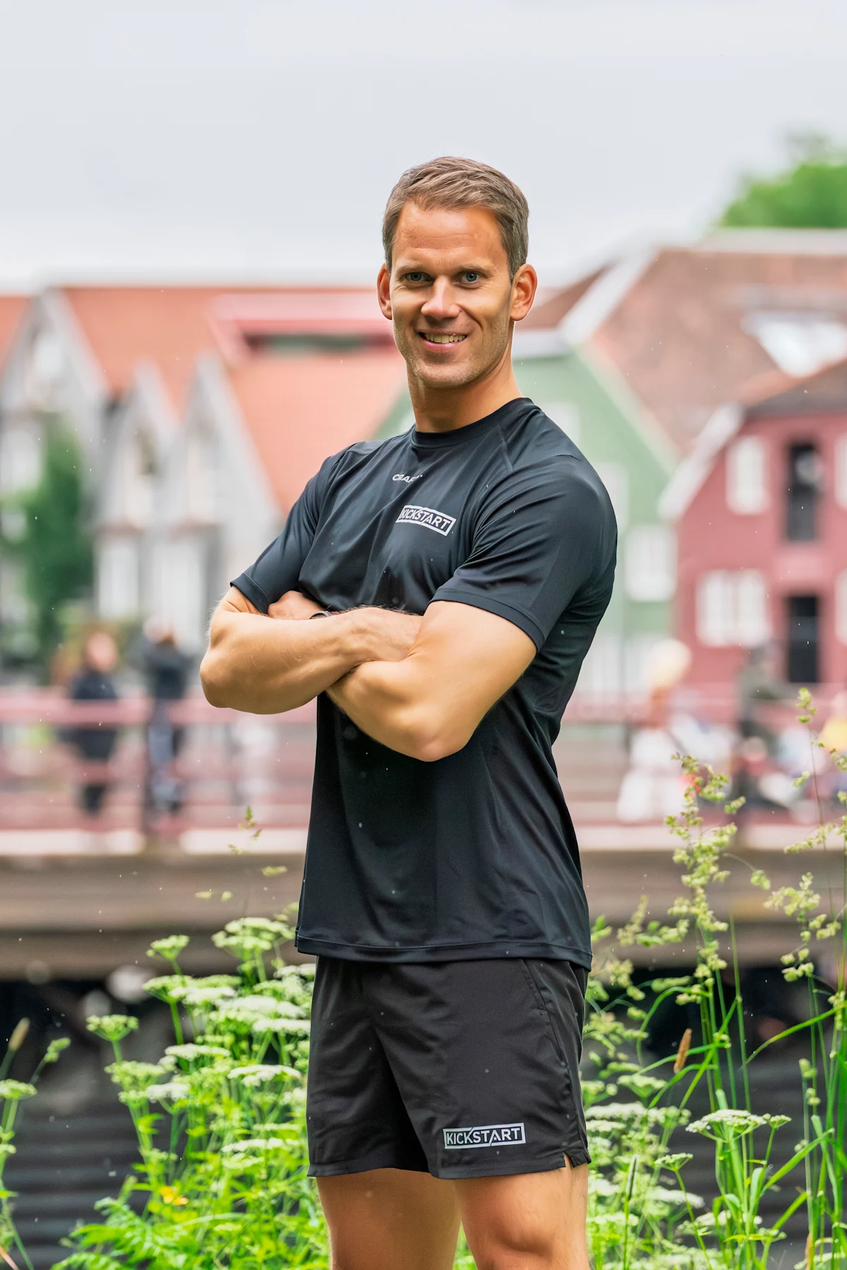 Simamre i olympiska poolen på Playitas resort