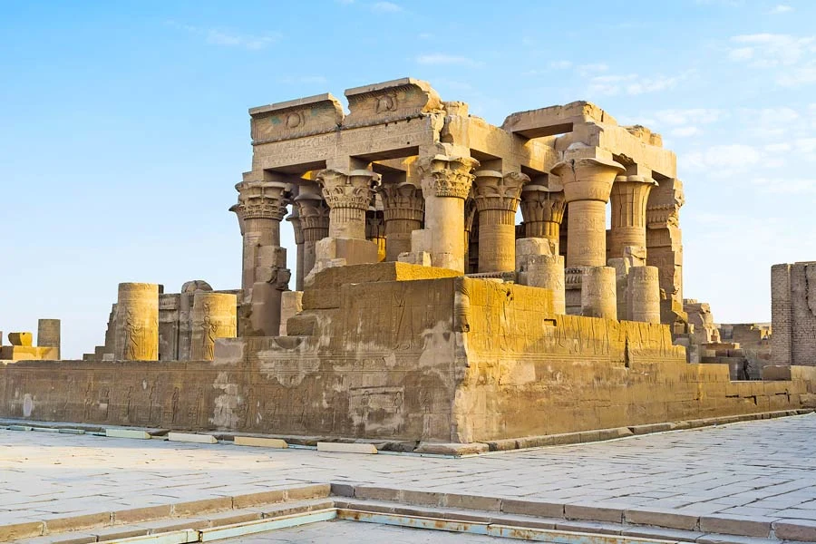 De dubbele tempel in Kom Ombo