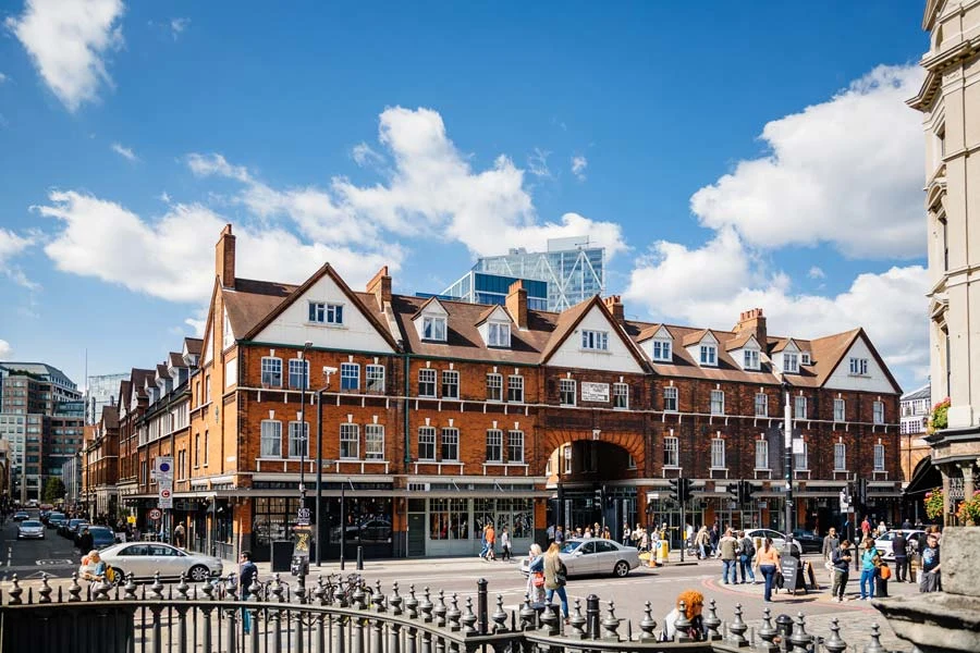 Spitalfields i London