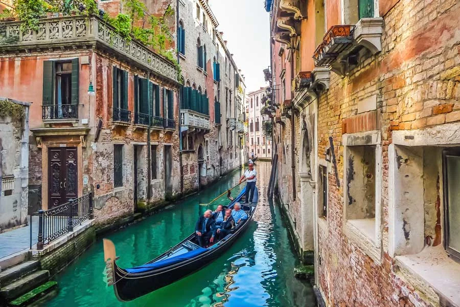 Gondoltur i Venezia