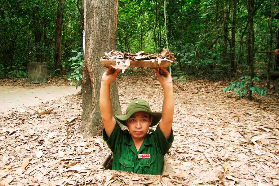 Cu Chi-tunnelene