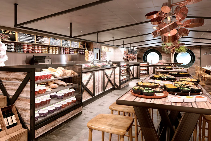 Hola Tapasbar ombord på MSC Bellissima 