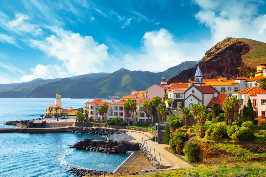Madeira herbergt water en bergen