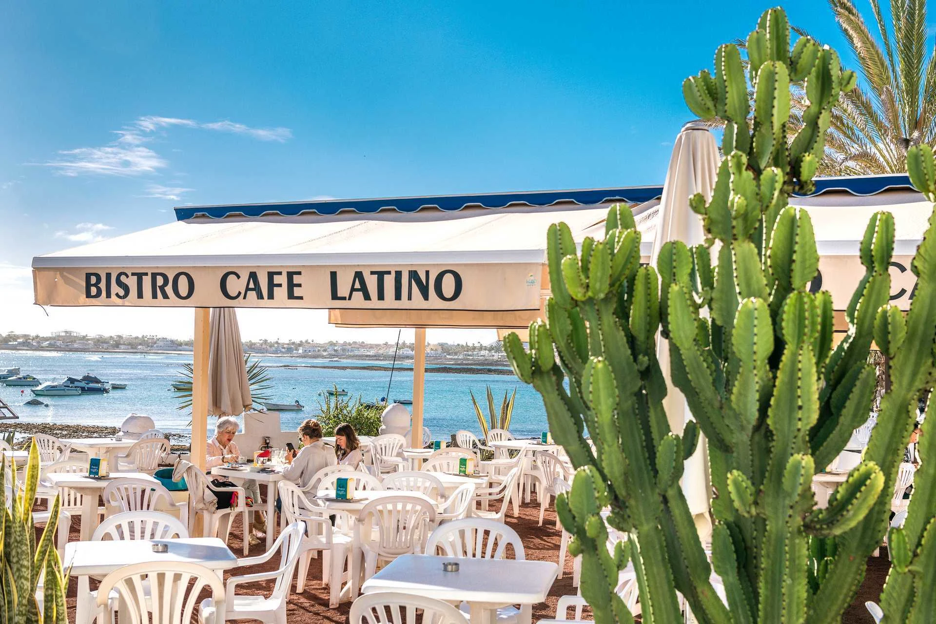 Bistro Cafe Latino i Corralejo på Fuerteventura