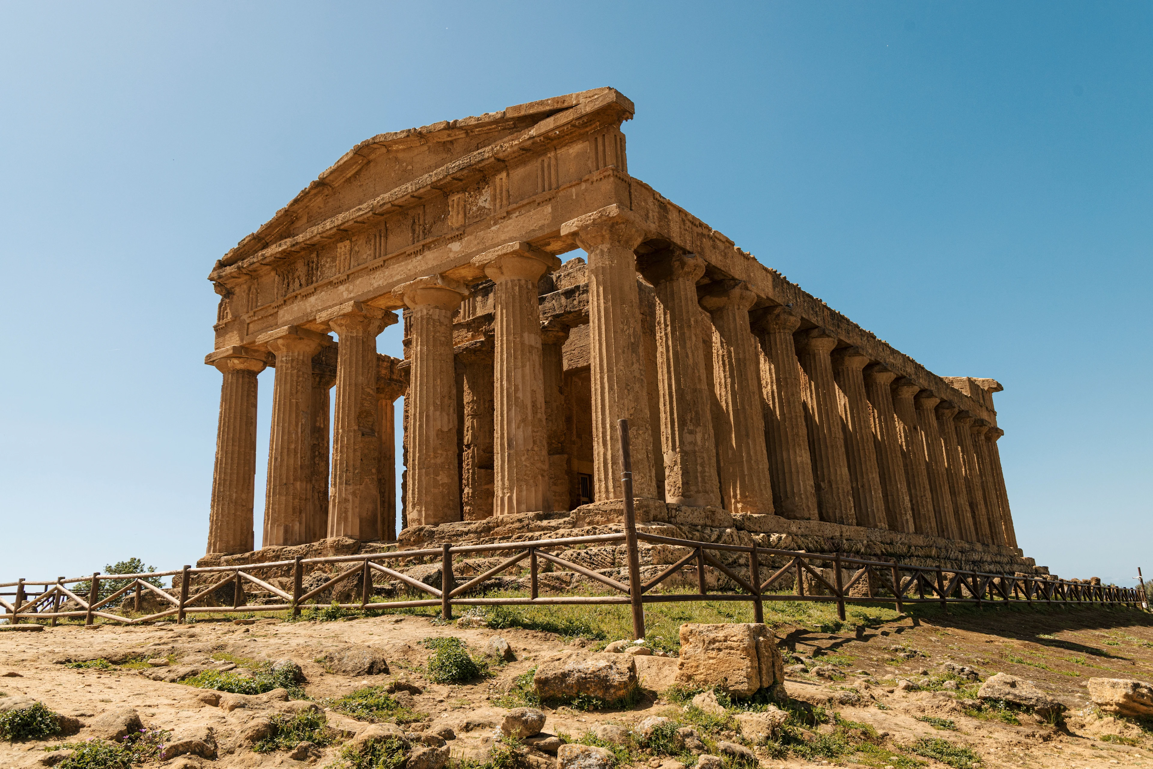 Agrigento på Sicilien