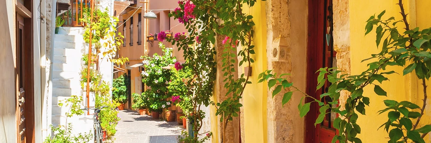Dorpen en steden op Kreta