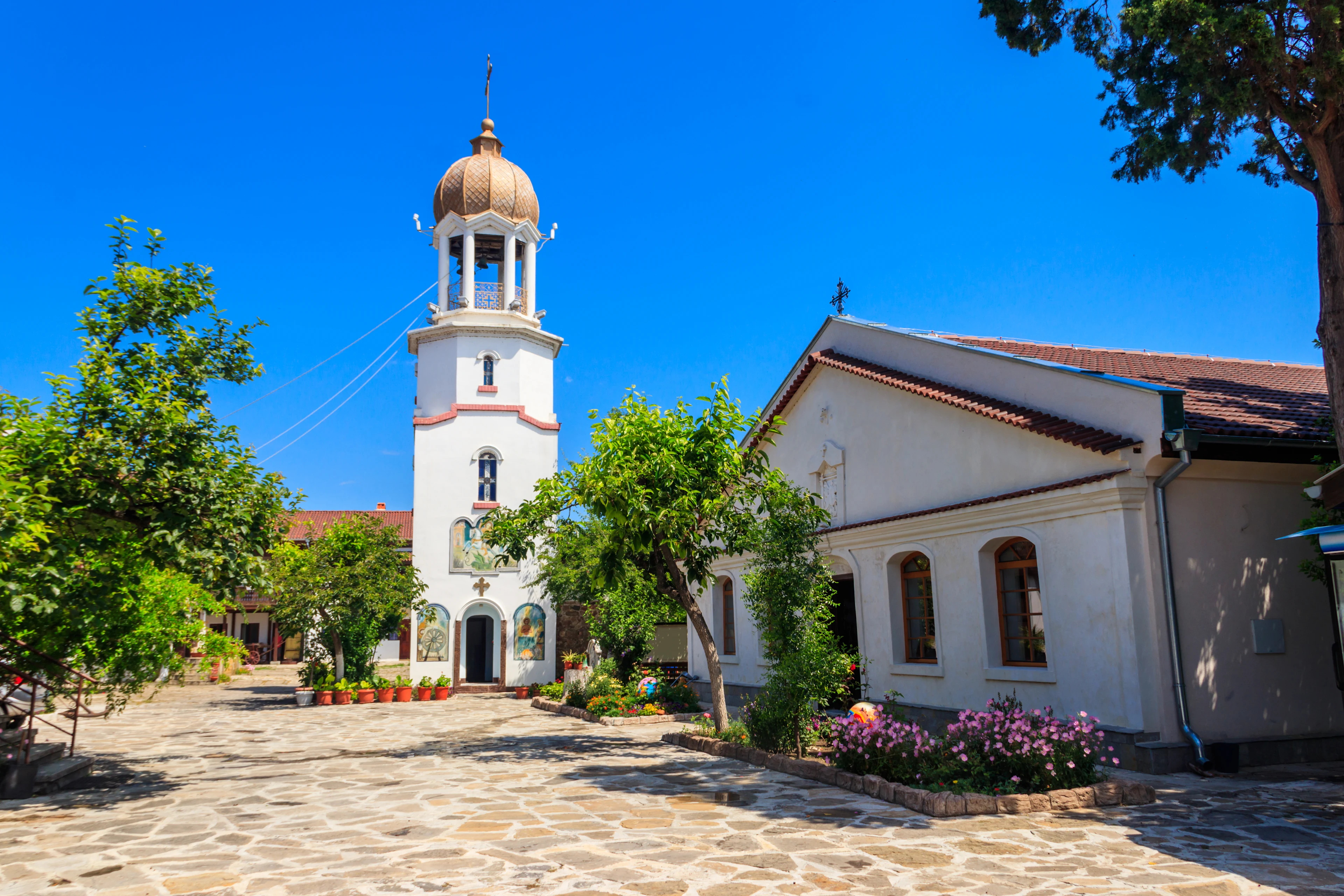 En lille kirke i Pomorie