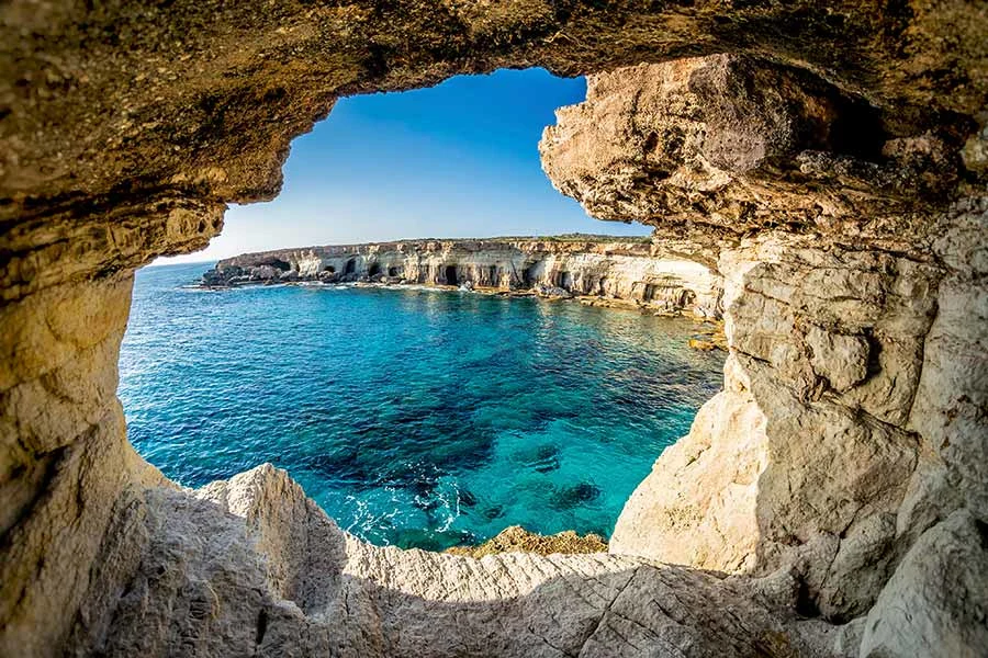 Uitzicht op Cyprus