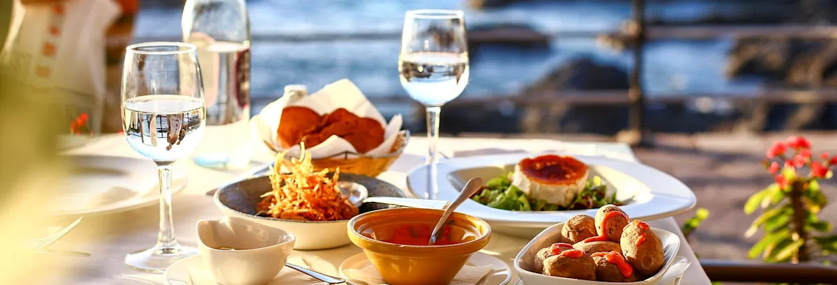 mad på restaurantferie 