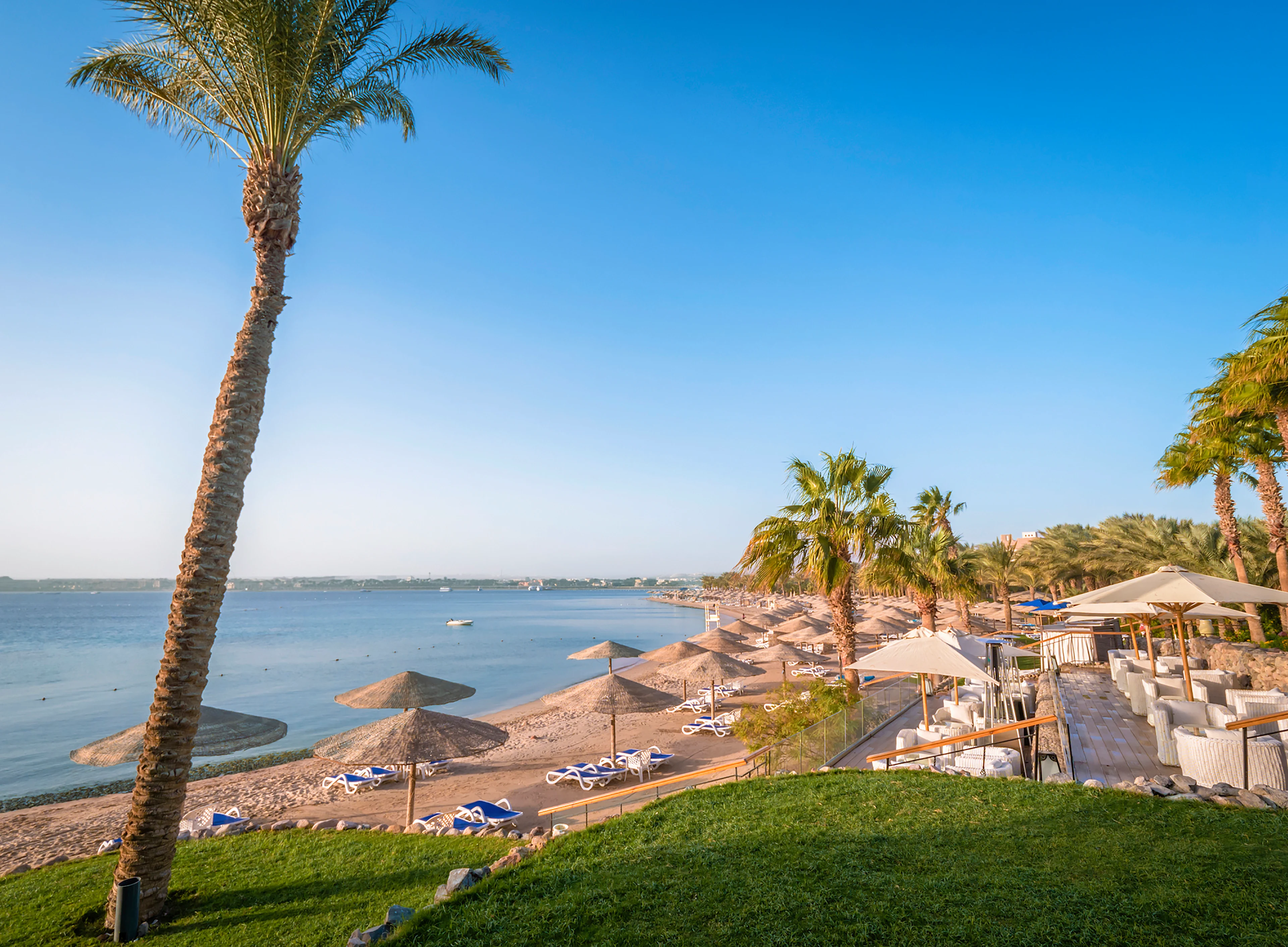 Beach in Hurghada, Egypt