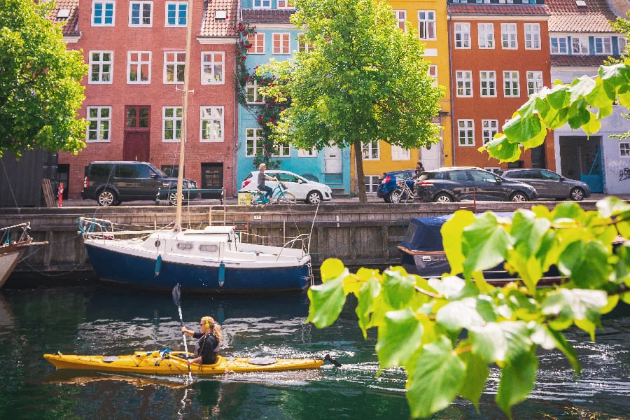 Kajakkpadling i København