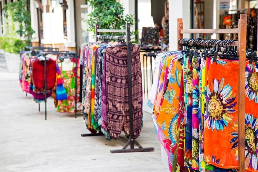Shoppingmarked på Koh Lanta