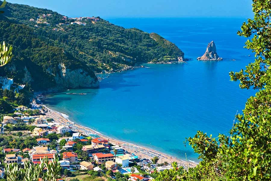 Agios Gordis op Korfoe