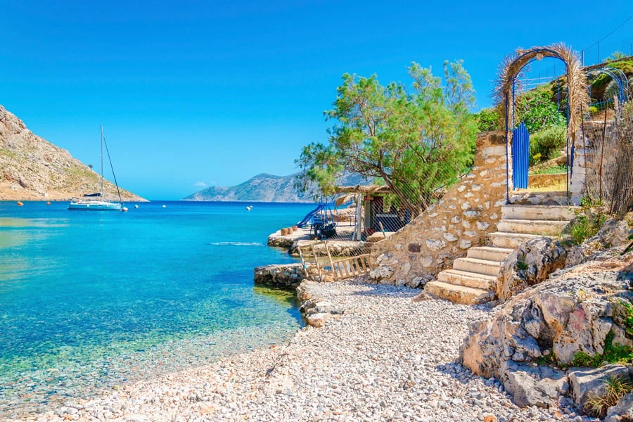 5 fine strender på Kalymnos, Hellas | Apollo