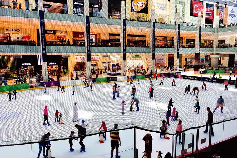 Dubai winkelcentrum