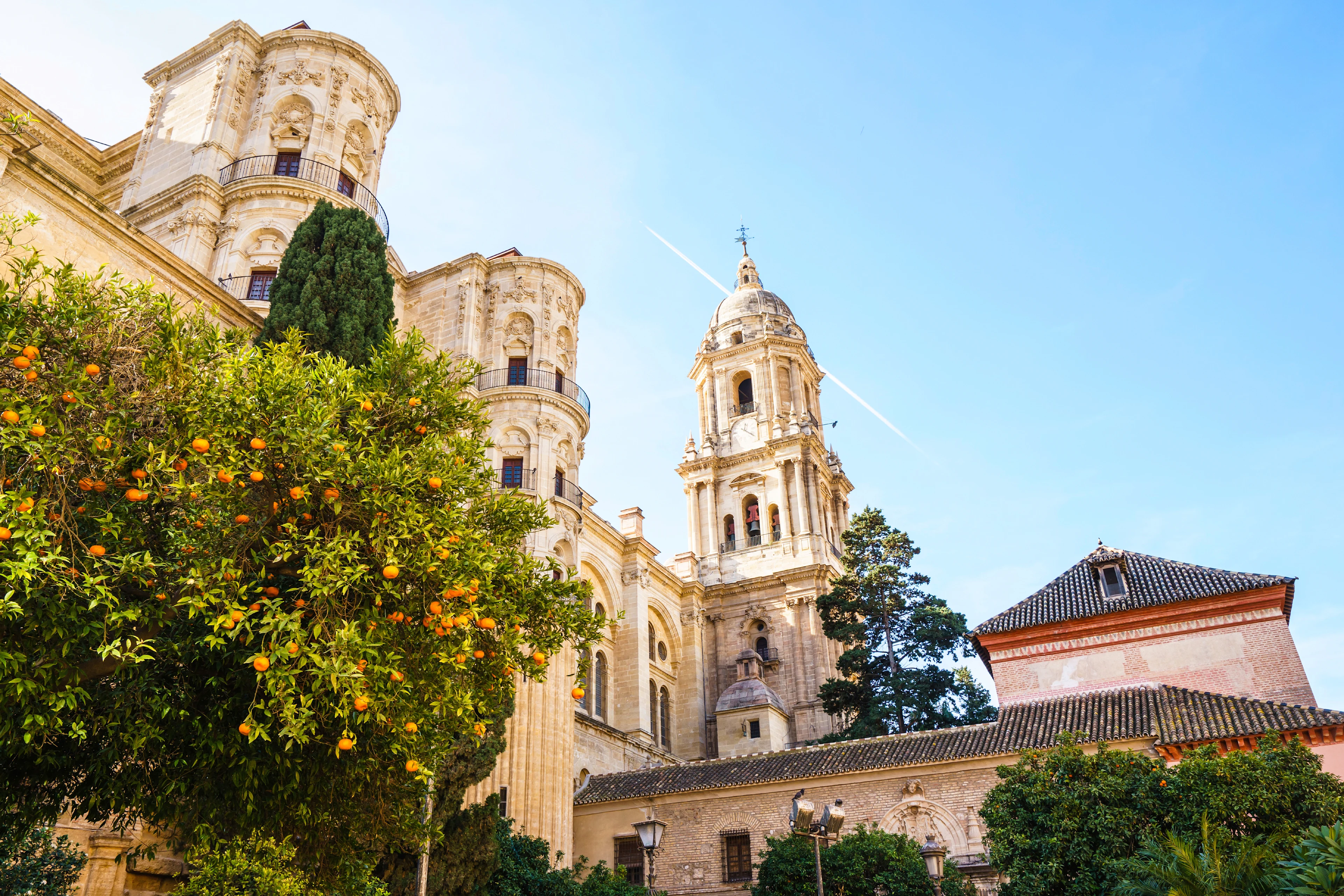 En kyrka i Malaga