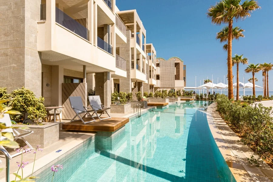 Hotell med privat pool