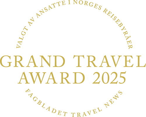 Logoen til Grand Travel Award 2025