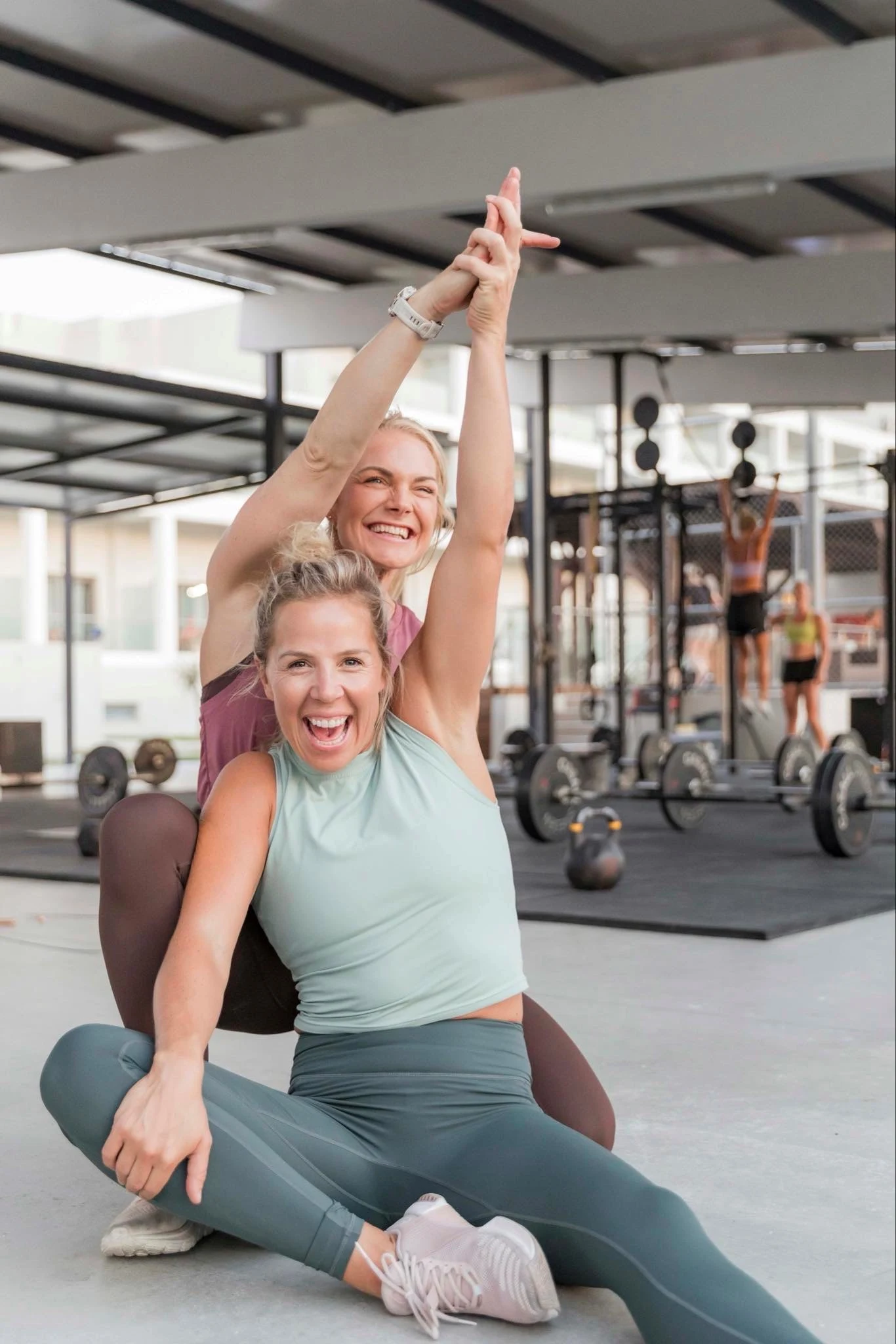 Anne Marte Sneve og Catrine Collins