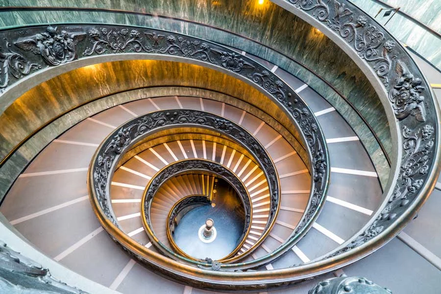Spiraltrapp