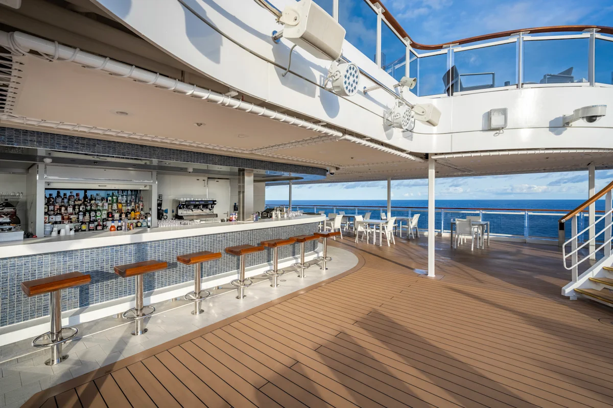 utomhus bar MSC Seascape