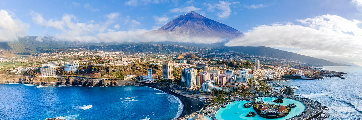 Overzicht van Puerto de la Cruz