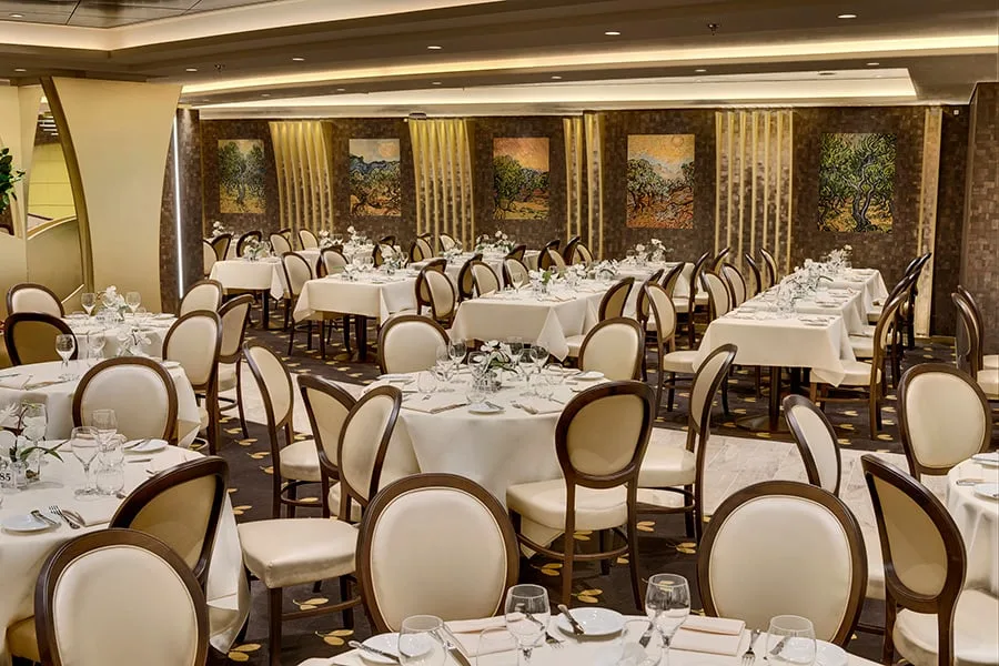 MSC Meraviglia hovedrestaurant 
