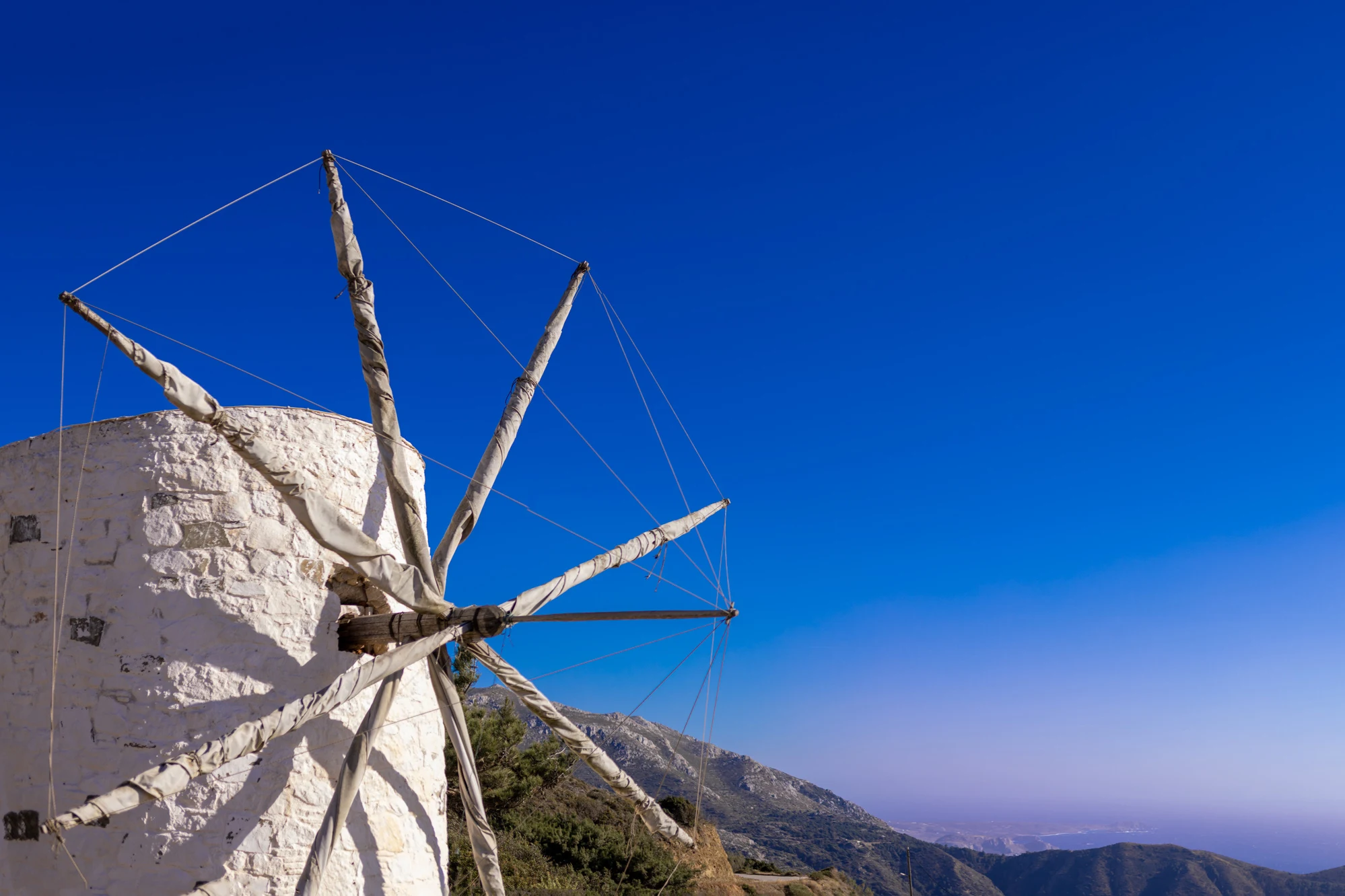 Väderkvarn på Karpathos