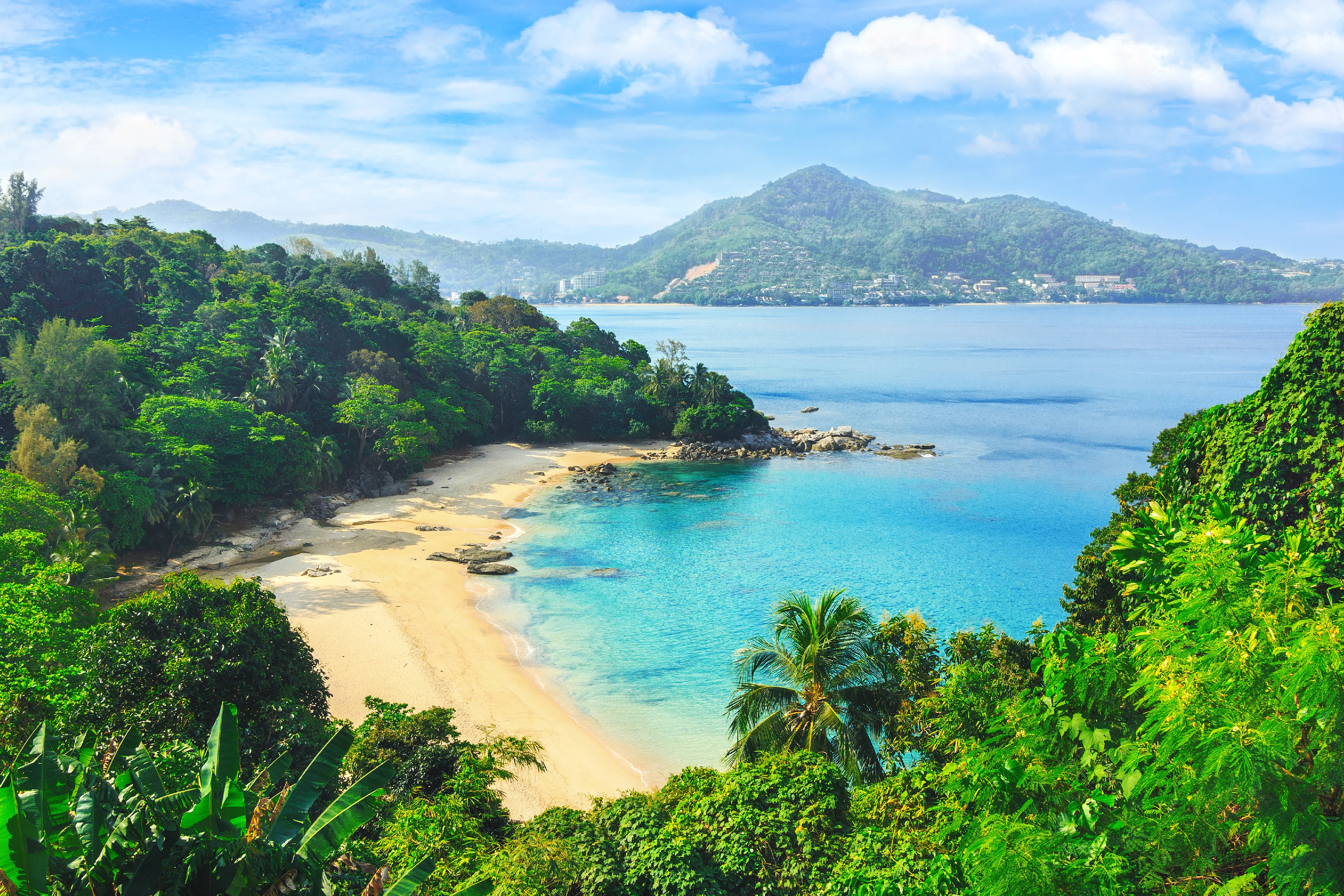 Strand på Phuket, Thailand
