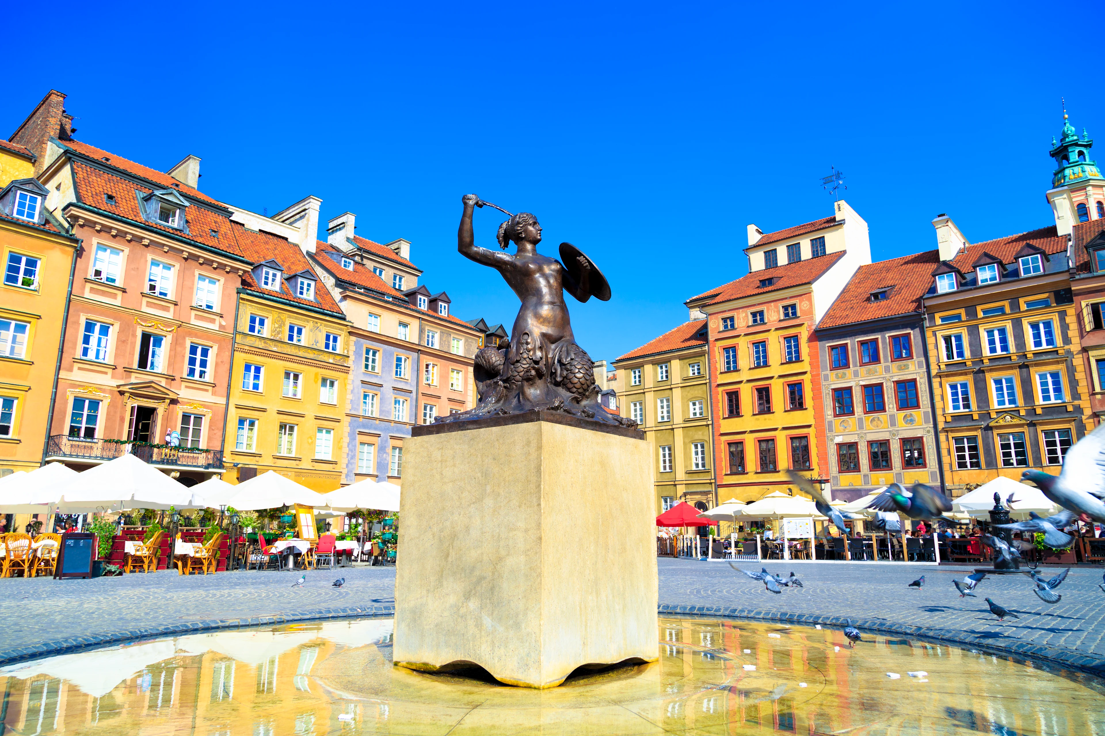 Gamla stan i Warszawa
