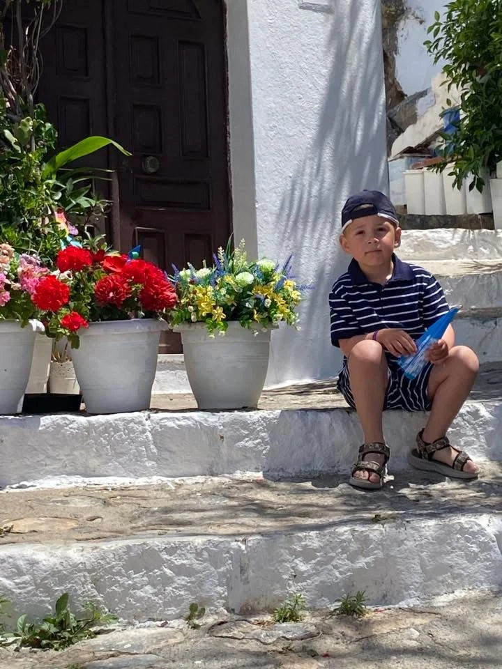 Lindos, Rhodos, Linda Wriedt