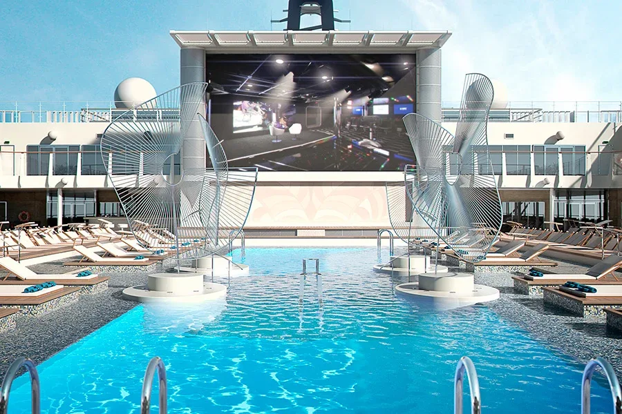 Pool MSC Seaside 