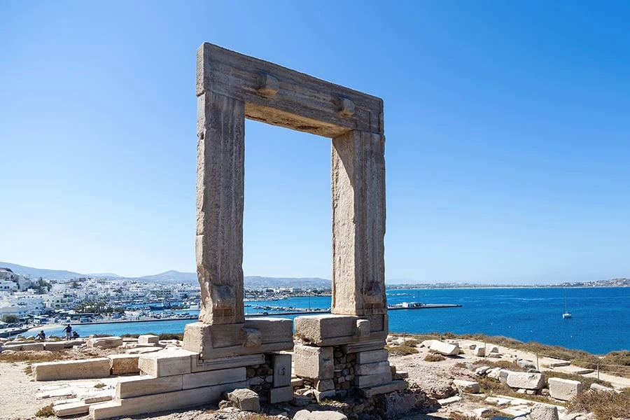 Portara, porten til solguden Apollons tempel