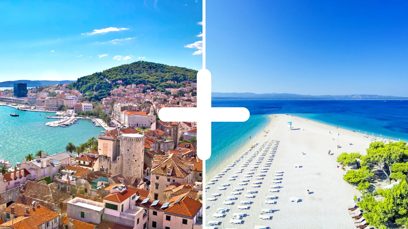 Kombinera Split och Brac