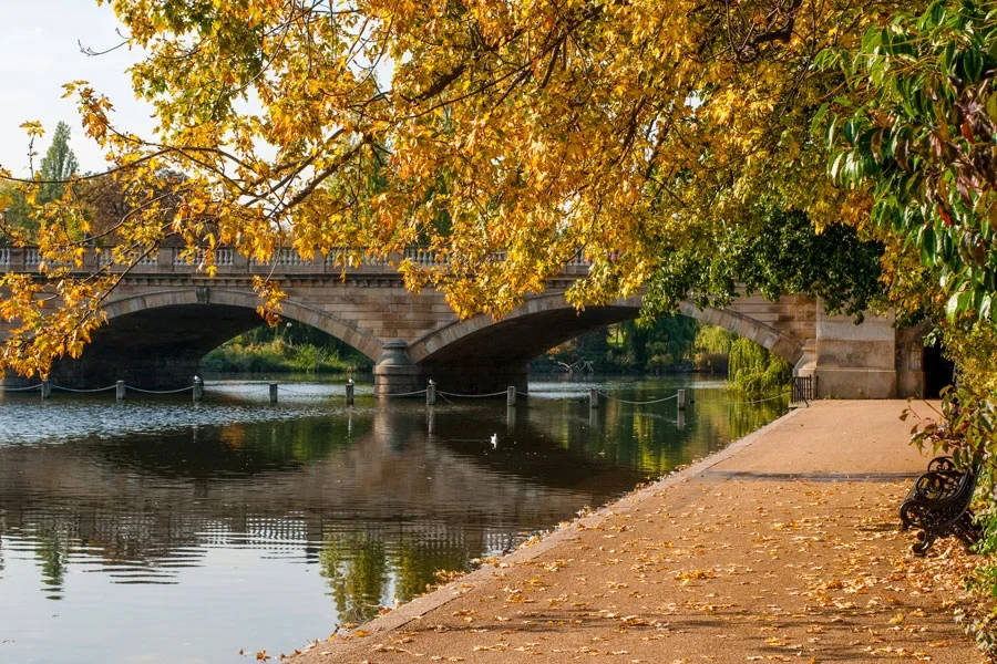 Serpentine bridge i Hyde Park