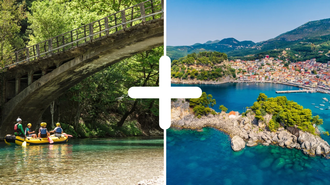 Kombinér Parga og Zagoria