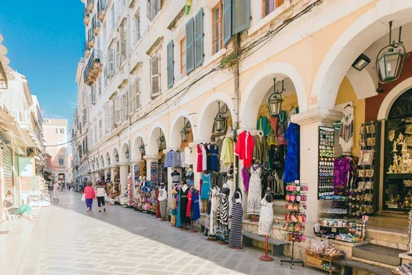 Corfu shopping