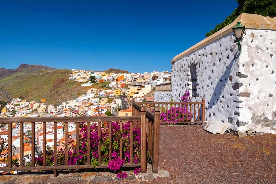 Playa de Santiago op La Gomera
