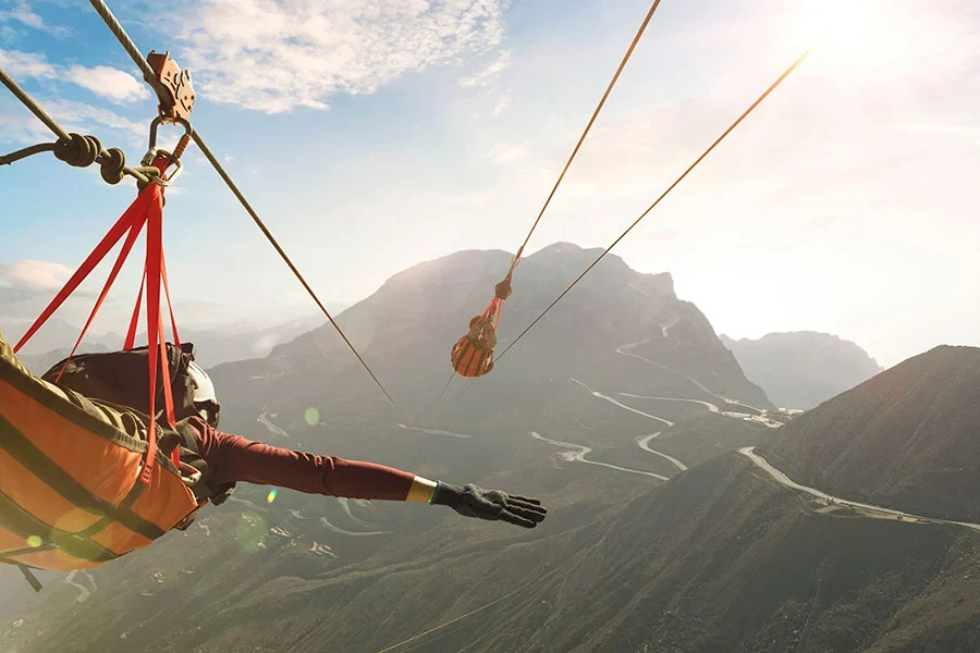 Ras Al Khaimah Zipline Jebel Jais