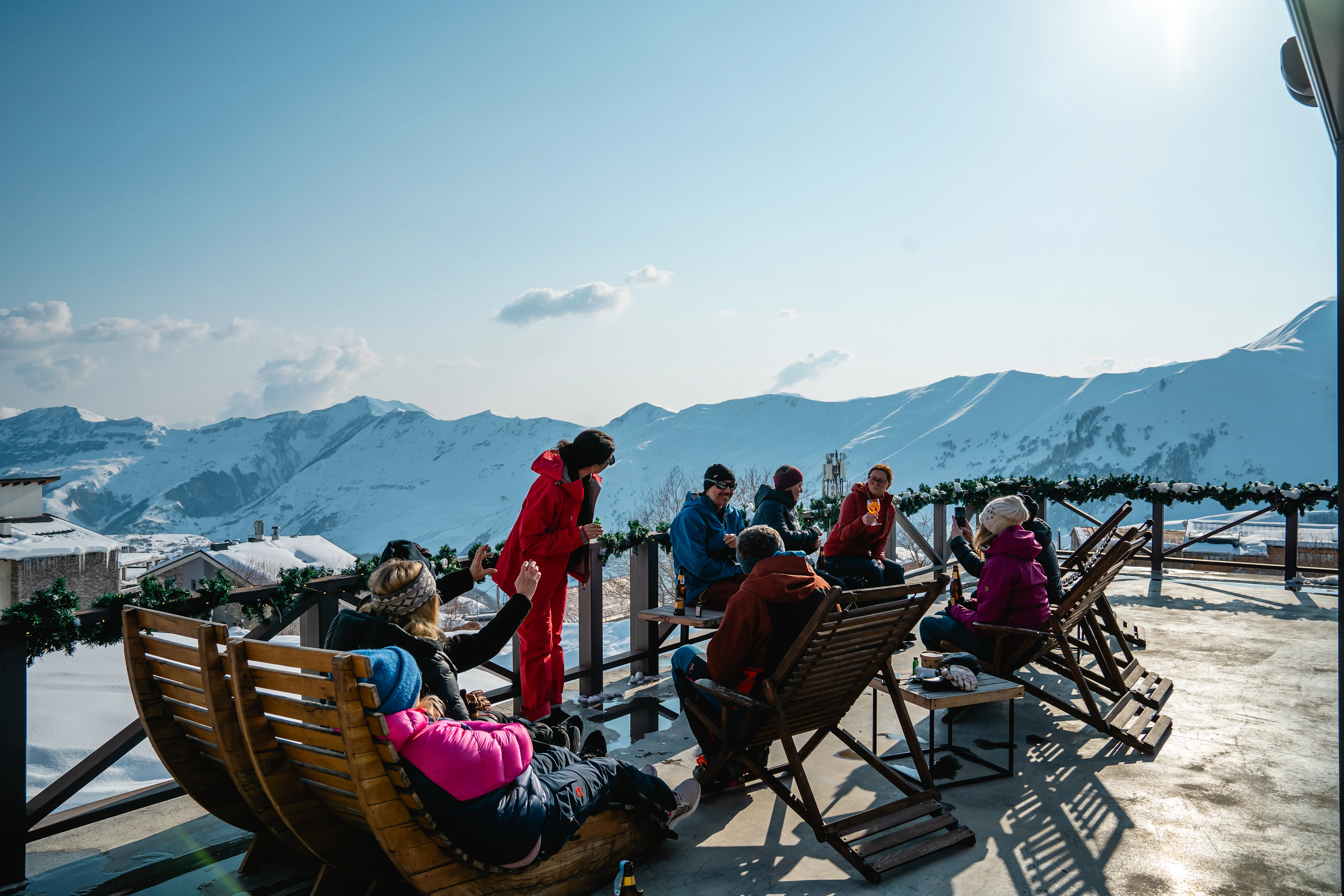 Afterski i Gudauri
