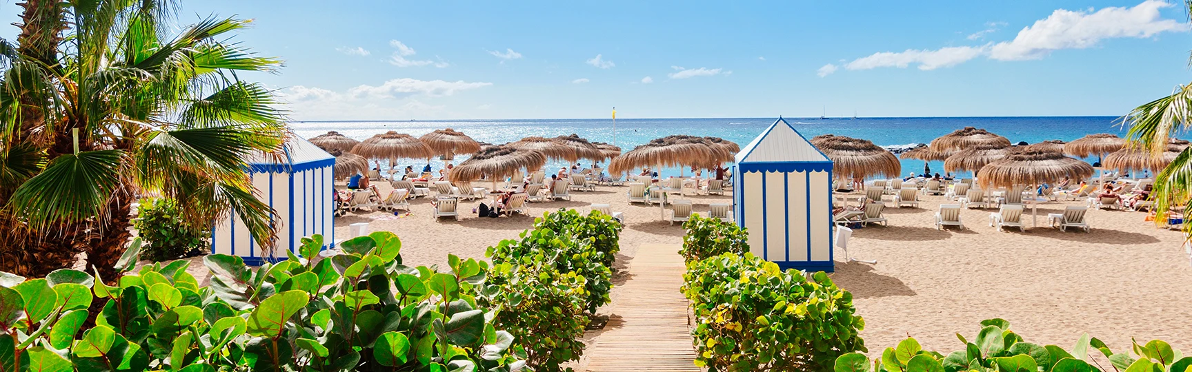 Vakker strand på Tenerife